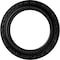 Ekena Millwork Andrea Ceiling Medallion (Fits Canopies up to 8"), Hand-Painted Jet Black, 12"OD x 8"ID x 1/2"P CM12ADBLF - alternate 1